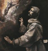 St. Francis Receiving the Stigmata dfh GRECO, El